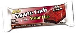 NuGo Nutrition Kosher Smarte Carb Chocolate Black Cherry Bar Sugar Free Dairy 12 Bars